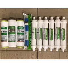 Combo 10 Lõi Lọc Kangaroo Hydrogen - Lõi 123, Màng RO 100G và Bộ 6 Lõi Khoáng Tự Nhiên cho Nước Sạch Sức Khỏe Tối Ưu