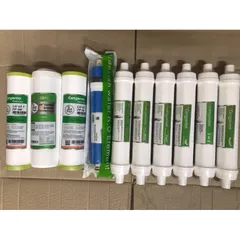 Combo 10 Lõi Lọc Kangaroo Hydrogen - Lõi 123, Màng RO 100G và Bộ 6 Lõi Khoáng Tự Nhiên cho Nước Sạch Sức Khỏe Tối Ưu