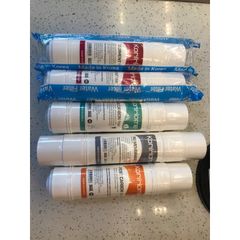 Bộ 5 Lõi Lọc Nước KORIHOME Chính Hãng - Giúp Loại Bỏ Virus, Vi Khuẩn - Phù Hợp Với Các Máy Lọc Koriihome WPK-812, WPK-816, WPK-838, WPK-601-W