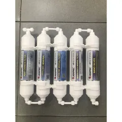 Bộ 5 Lõi Lọc Nước Chức Năng JENPEC 56789 - Hàng Chính Hãng, Cung Cấp Khoáng và Đảm Bảo Nguồn Nước Sạch, An Toàn