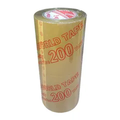 Lốc 6 Cuộn Băng Keo Trong 200 Yard - Băng Dính Siêu Dính Chất Lượng Cao, Đóng Gói Hàng Hóa Bền Bỉ - 2KG Việt Nam
