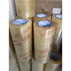 Lốc 6 Cuộn Băng Keo Trong 200 Yard - Băng Dính Siêu Dính Chất Lượng Cao, Đóng Gói Hàng Hóa Bền Bỉ - 2KG Việt Nam