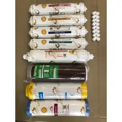 Bộ 8 Lõi Lọc Nước Geyser ECO8 Chính Hãng - Giải Pháp Lọc Sạch Vi Khuẩn và Tạo Khoáng Chất An Toàn cho Gia Đình