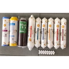 Bộ 9 Lõi Lọc Nước Geysey 123456789 Chính Hãng - Thay Thế Dùng Cho Máy Geyser TK, ECO, GK - Lọc Sạch, Bảo Vệ Sức Khỏe Gia Đình