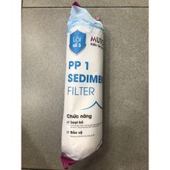 Lõi Lọc Số 3 Mutosi 1 Micron - Lõi Lọc Nước Thô Chính Hãng - Giúp Loại Bỏ Tạp Chất Hiệu Quả, Thay Thế Định Kỳ 09-12 Tháng