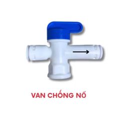 Van Bình Áp 2 Đầu Chống Nổ - Thiết Bị Lắp Đặt Bình Áp Máy Lọc Nước RO - An Toàn và Bền Bỉ