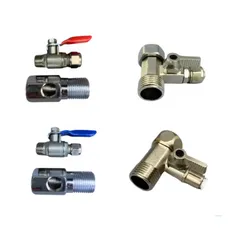 Van Khóa Cấp Nước Thép Cao Cấp cho Máy Lọc RO & Nano - Van Đóng Ngắt Nước Tiện Lợi, Dụng Cụ Hữu Ích Cho Gia Đình