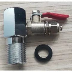 Van Khóa Cấp Nước Thép Cao Cấp cho Máy Lọc RO & Nano - Van Đóng Ngắt Nước Tiện Lợi, Dụng Cụ Hữu Ích Cho Gia Đình