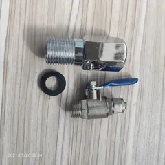 Van Khóa Cấp Nước Thép Cao Cấp cho Máy Lọc RO & Nano - Van Đóng Ngắt Nước Tiện Lợi, Dụng Cụ Hữu Ích Cho Gia Đình