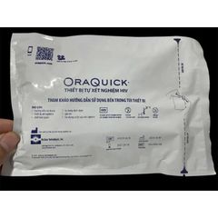 Bộ test HIV OraQuick - Xét nghiệm nhanh bằng dịch miệng chính hãng từ Mỹ - Duy trì sức khỏe cá nhân dễ dàng và chính xác