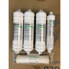 Trọn Bộ 5 lõi lọc cho máy  AOSmith 12435 - Hàng chính hãng - Dùng cho Model :AR75-A-S-2/1E/G1/G2/Vita/AR75-A-S-1/ M1
