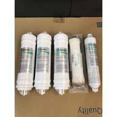Trọn Bộ 5 lõi lọc cho máy  AOSmith 12435 - Hàng chính hãng - Dùng cho Model :AR75-A-S-2/1E/G1/G2/Vita/AR75-A-S-1/ M1