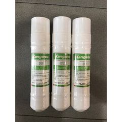Bộ 3 Lõi Lọc Nước 123 Kangaroo - 2 Lõi Sediment và 1 Lõi CTO Chính Hãng - Thay Thế Máy Nóng Lạnh KG 61A3, KG 62A3