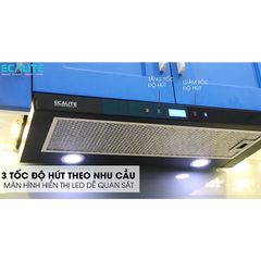 Máy Hút Mùi Âm Tủ Ecalite EH-AT90LCD - Điều Khiển Cảm Ứng, 90cm, Khử Mùi Hiệu Quả, Thiết Kế Sang Trọng, Bảo Hành 3 Năm