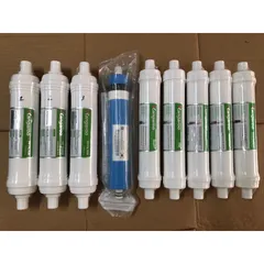 Bộ 9 Lõi Lọc Kangaroo Hydrogen 123456789 Chính Hãng - Lọc Sạch Vi Khuẩn, Tối Ưu Cho Máy Lọc Nước KGHP66