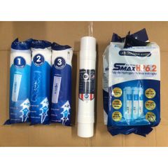 Bộ Lõi Lọc KAROFI SMAX PRO 123 - Máy Lọc Nước RO Chính Hãng USA - Hiệu Suất Cao, Thay Thế 12 Tháng