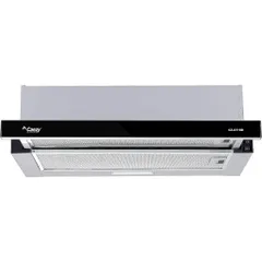 Máy Hút Mùi CANZY CZ-C516B 60cm - Máy Hút Âm Tủ Inox Trắng Kính Đen, Đèn LED Tiết Kiệm, Công Suất 750m3/h, Bảo Hành 3 Năm