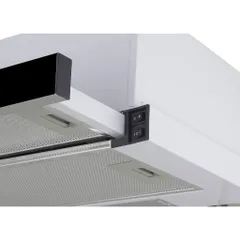 Máy Hút Mùi CANZY CZ-C516B 60cm - Máy Hút Âm Tủ Inox Trắng Kính Đen, Đèn LED Tiết Kiệm, Công Suất 750m3/h, Bảo Hành 3 Năm