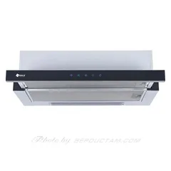 Máy Hút Mùi Âm Tủ Arber 700KB - Chất Liệu Thép Không Gỉ, Cảm Ứng, Công Suất 650m³/h, Đèn LED, Khử Mùi Than Hoạt Tính, Bảo Hành 3 Năm