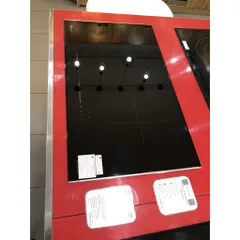 Bếp từ đôi Aber,model :AB679 hàng chính hãng ,Mặt kính Kanger chịu nhiệt, chịu lực vát 2 cạnh, bo viền nhôm 2 cạnh