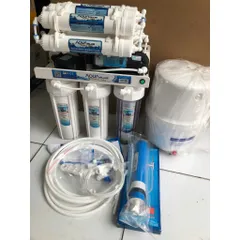 Máy Lọc Nước RO AQUA 9 Lõi Lọc - Không Vỏ Tủ, Lọc Sạch Vi Khuẩn, Nước Uống An Toàn, Gia Dụng Thiết Yếu