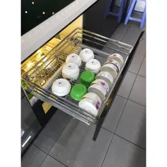 Kệ chén bát đĩa đa năng tủ dưới Ecalite - Chất liệu inox 304 cao cấp - Khay hứng nước tiện lợi - BH 3 năm chính hãng