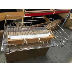 Giá bát đĩa EUROGOLD - Hàng chính hãng -  inox 201 mạ Crom  ray giảm chấn , Có khay nhựa hứng nước - BH 3 NĂM