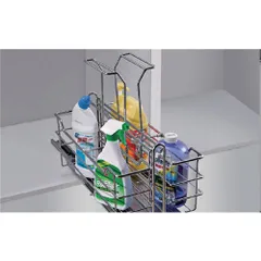 Giá đựng chai lọ tẩy rửa  Ecalite EL-NG70 -  Chất liệu inox 304 cao cấp -Thiết kế phù hợp với khoang tủ bếp dưới