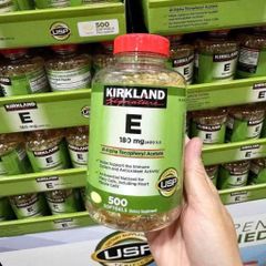 [Date 2028] Viên Vitamin E 400 IU 500 Viên Kirkland_Shopsongna