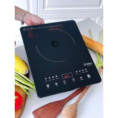 Bếp Từ Đơn Nổi Arber AB301A - Mặt Kính Chịu Nhiệt, Hẹn Giờ, An Toàn Cho Gia Đình - Hàng Chính Hãng