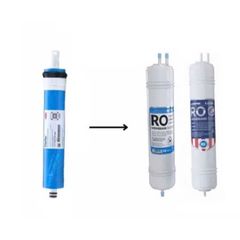 Combo Bộ Nối Vuông 6-6 và Van Một Chiều Góc Nối Nhanh - Dụng Cụ Lọc Nước Chống Rò Rỉ Ổn Định Dòng Chảy