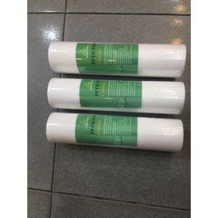 Combo 3 Lõi Lọc Nước PP 10 Inch - Thay Thế Thiết Bị Máy Lọc Nước RO, Nano, Loại Bỏ Tạp Chất 5 Micron