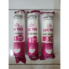Lõi Lọc Nước Mutosi 1,2,3 - Loại Đúc Chính Hãng Thay Thế MP-370U, MP-1101, MP-192, MP-390U, MP-350-BKQ, Bảo Vệ Màng Lọc RO