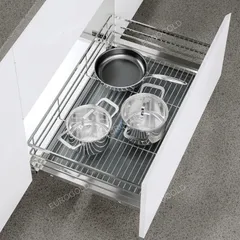 Kệ Xoong Nồi Đa Năng Eurogold INOX 304 - Giá Bát Đĩa Tủ Bếp Dưới Chống Rỉ, Ngăn Nắp và Hiện Đại