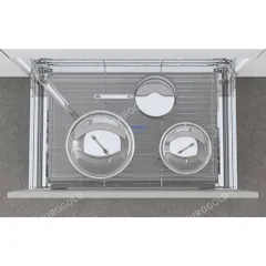 Kệ Xoong Nồi Đa Năng Eurogold INOX 304 - Giá Bát Đĩa Tủ Bếp Dưới Chống Rỉ, Ngăn Nắp và Hiện Đại