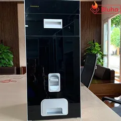 Thùng gạo EUROGOLD mặt gương 15kg - Thiết kế âm tủ hiện đại, tiết kiệm không gian bếp, khay lấy gạo tiện lợi, sang trọng và dễ vệ sinh