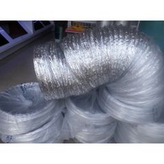 Ống Bạc Thoát Khí Máy Hút Mùi Phi 120/150mm - Ống Dẻo Uốn Linh Hoạt Cho Hệ Thống Thông Gió Nhà Bếp, Phòng Tắm
