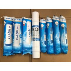 Combo 8 Lõi Lọc Nước KAROFI Chính Hãng - Thay Thế Model SS038, Bảo Vệ Sức Khỏe Với Nước Sạch và An Toàn