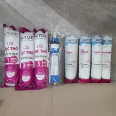 Bộ 8 Lõi Lọc Nước Mutosi - Lọc Sạch Vi Khuẩn, Đem Lại Nguồn Nước Tinh Khiết Uống Trực Tiếp, Phù Hợp Máy Lọc Nước RO