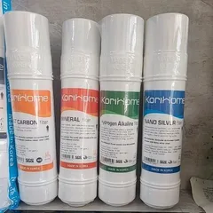 Combo 10 Lõi Lọc Nước Korihome WPK-G60S - Bộ Lõi RO, Carbon, Nano Silver, Cung Cấp Khoáng Chất, Lọc Tạp Chất Hiệu Quả