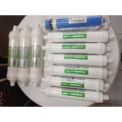Combo 10 Lõi Lọc Nước Kangaroo Hydrogen Chính Hãng - Thay Thế Model KG10A4VTU, Bổ Sung Oxi, Cân Bằng pH, Tạo Điện Giải, Nước Sạch Khỏe