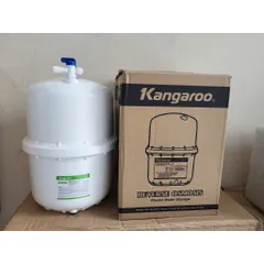 Bình áp nhựa Kangaroo RO 3.5G (kèm van) - Giải pháp hoàn hảo cho máy lọc nước gia đình, an toàn và hiệu quả sử dụng