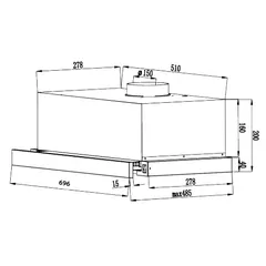 Máy Hút Mùi Canzy CZ 70BRH chính hãng |Nhập khẩu Malaysia  | Giảm cực sốc