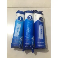 Bộ 3 Lõi Lọc Nước 123 SMAX PRO KAROFI - Hàng Chính Hãng, Tuổi Thọ Cao, Tiết Kiệm Nước cho Máy Lọc RO