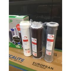 Bộ 3 lõi lọc nước nano nhập khẩu châu Âu dành cho Geyser Ecotar 8 - Hàng chính hãng