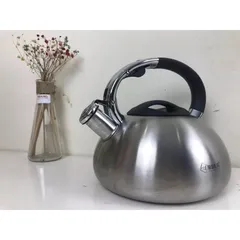 Ấm Đun Nước Dùng Cho Bếp Từ Loại 3L Arber AB03LI -  sử dụng được với nhiều loại bếp, Có còi báo hiệu khi sôi