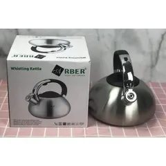 Ấm Đun Nước Dùng Cho Bếp Từ Loại 3L Arber AB03LI -  sử dụng được với nhiều loại bếp, Có còi báo hiệu khi sôi