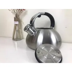 Ấm Đun Nước Dùng Cho Bếp Từ Loại 3L Arber AB03LI -  sử dụng được với nhiều loại bếp, Có còi báo hiệu khi sôi