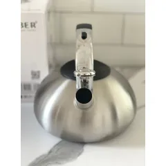 Ấm Đun Nước Dùng Cho Bếp Từ Loại 3L Arber AB03LI -  sử dụng được với nhiều loại bếp, Có còi báo hiệu khi sôi