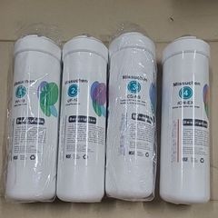 Lõi lọc nước Nano Missuchen SKU6300 - Bộ 4 lõi lọc hiệu quả, kháng khuẩn cao, loại bỏ kim loại nặng, an toàn cho sức khỏe